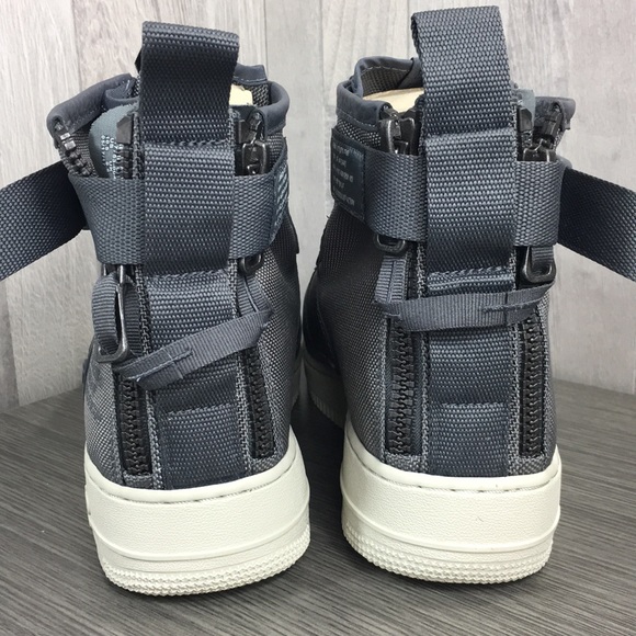 Nike SF AF1 MID dark grey/dark grey-light bone - Picture 5 of 8